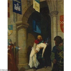 The Wounded Helen — N.c. Wyeth