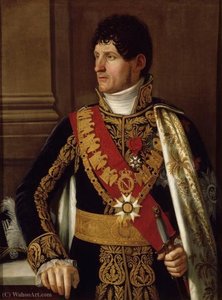 Felice Baciocchi, Prince Of Lucca And Piombino — Pietro Benvenuti
