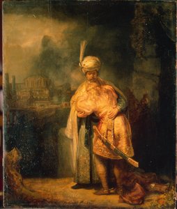 Scena Biblică — Rembrandt Van Rijn