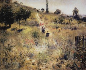 Uzun Çayırlıkta Yol — Pierre Auguste Renoir