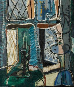 Crambe Vicarage Night 1949 — Patrick Heron