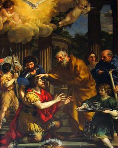 Ananias Restoring The Sight Of Saint Paul — Pietro Da Cortona