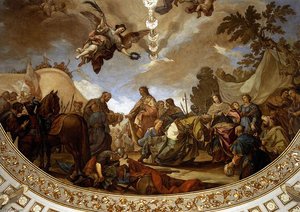 Ceiling Fresco (detail) — Francisco Bayeu Y Subias
