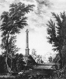 Form The Columns And The Temple On The Other Side Of The Pond In The Garden City Of Gatchina — Semyon Fyodorovich Shchedrin