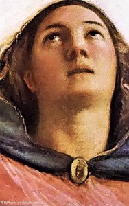 Assumption Of The Virgin (detail) — Titian