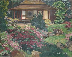 Jardins D'albert Kahn Pavillon Japonais — Yvonne Jean Haffen