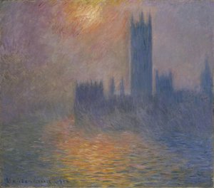 Houses Of Parliament, Sunset — Claude Monet
