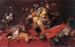 Still-life With A Basket Of Fruit — Frans Snyders