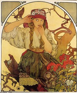 Untitled (9500) — Alfons Maria Mucha