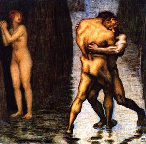 Fight For The Female — Franz Ritter Von Stuck