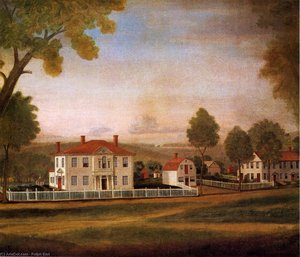 Case Che Si Affacciano Sul New Milford Green — Ralph Earl