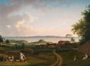 Landscape Near The Sound — Jens Jørgensen Juel