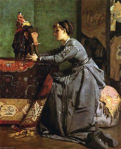 India In Paris — Alfred Émile Léopold Stevens