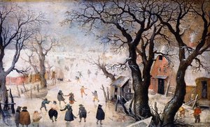 Winter Landscape — Hendrick Avercamp