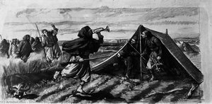 Camp Of Zouaves — Silvestro Lega