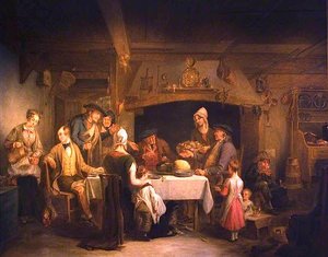 The Haggis Feast — Alexander George Fraser