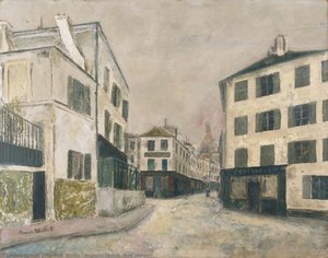 Norvins Street [rue Norvins] — Maurice Utrillo