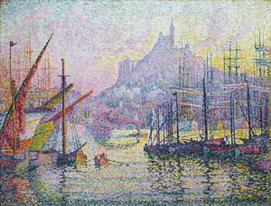 Notre-dame-de-la-garde (la Bonne-mere), Marseilles — Paul Signac