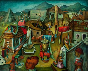 The Kraal — Alexis Preller