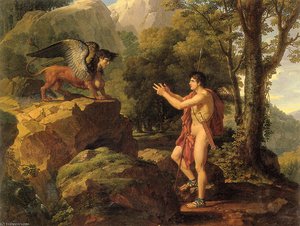 Oedipus And The Sphinx — François Xavier Fabre