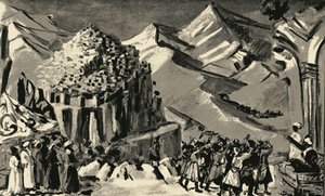 Design For Opera By A. Spendiarov 'almast' — Martiros Sarian