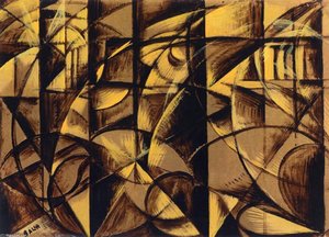 The Speed Of An Autumobile — Giacomo Balla