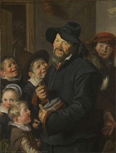 Le Joueur De Rommelpot — Frans Hals I