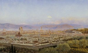 Florence From Bellosguardo — John Edward Brett