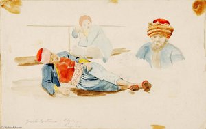 Greek Costume, Pilgrim — Miner Kilbourne Kellogg