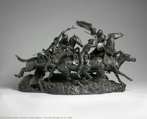 I Vecchi Dragoni Del 1850 — Frederic Remington