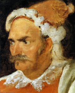 Dåren Don Cristóbal De Castañeda Y Pernia (detalj) — Diego Rodríguez De Silva Y Velázquez
