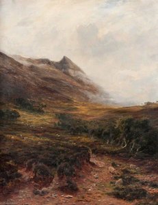 Above Corrie, Arran, Looking Towards Glen Sannox — John Stewart
