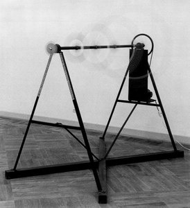 Drehende Glasplatte (optische Präzision) — Marcel Duchamp