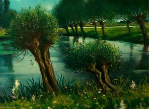 Oxford, On The Cherwell — Christopher Richard Wynne Nevinson