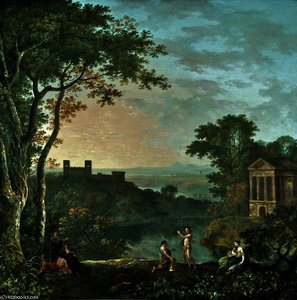Landscape With Phaëton's Petition To Apollo — Ričard Vilson