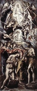 Baptism Of Christ — El Greco