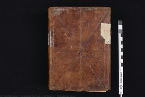 Manuscript Cover — Muḥammad Ibn Ismā‘īl Al-bukhārī