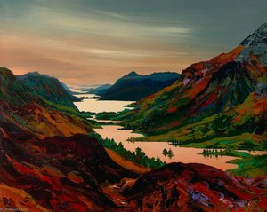 The Great Glen Through Four Seasons (panel 1 Of 4) — James Hawkins