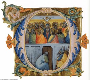 Antifonario (cod. Cor. 1, Folio 111v) — Lorenzo Monaco