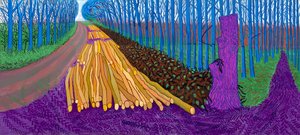 More Felled Trees On Woldgate — David Hockney