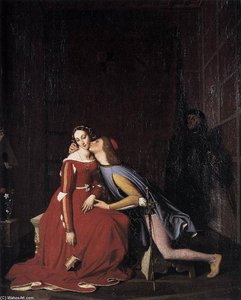 Paolo And Francesca — Jean-auguste-dominique Ingres