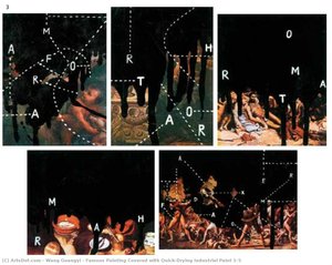 Famous Painting Covered With Quick-drying Industrial Paint 1-5 — Wang Guangyi