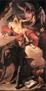 Sts Jerome And Peter Of Alcantara — Giovanni Battista Pittoni