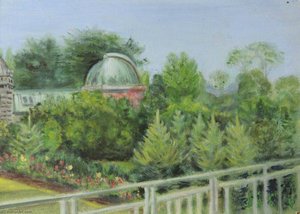 The Observatory Gardens, The Parks, Oxford (formerly The View From The Professor's Office) — Cyril Norman Hinshelwood