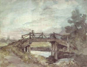 Eine Brücke Über Die Stour — John Constable