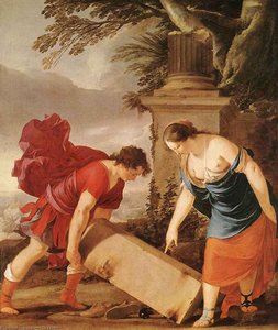 Theseus And Aethra — Laurent De La Hyre