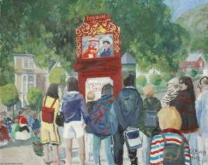 Llandudno, Punch And Judy — Geoffrey Scowcroft Fletcher