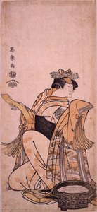 Nakamura Nozio Ii As Ono No Komachi — Toshusai Sharaku