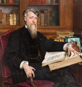 Portrait Of Claudius Popelin — Gabriel Ferrier