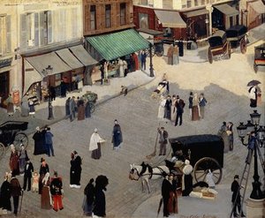 La Place Pigalle, Paris — Albert Ernest Carrier Belleuse